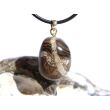 Stromatolith Trommelstein Anhänger Öse - ca. 3,1 cm x 1,6 cm x 1,6 cm - Sonderpreis wg. Makel -