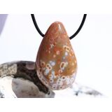 Ozeanachat XXL Schmuckstein / Cabochon gebohrt...