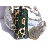 Ozeanachat XXXL Schmuckstein Cabochon gebohrt...