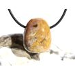 Ozeanachat Trommelstein gebohrt (Ozeanchalcedon / Ozeanjaspis) - schöne Qualität - ca. 2,5 cm x 2,1 cm x 1,5 cm