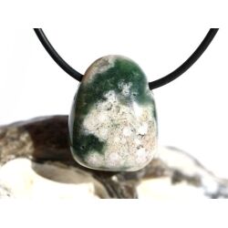 Ozeanachat Trommelstein gebohrt (Ozeanchalcedon / Ozeanjaspis) - schöne Qualität - ca. 2,5 cm x 2 cm x 1,5 cm