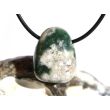 Ozeanachat Trommelstein gebohrt (Ozeanchalcedon / Ozeanjaspis) - schöne Qualität - ca. 2,5 cm x 2 cm x 1,5 cm