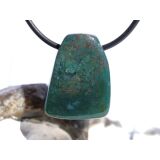 Heliotrop Schmuckstein Cabochon gebohrt - Sonderqualität - ca. 2,5 cm x 1,9 cm x 1,6 cm