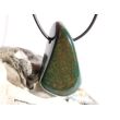 Heliotrop XXL Trommelstein / Schmuckstein gebohrt - AA-Sonderqualität - ca. 4,3 cm x 2,5 cm x 1,9 cm