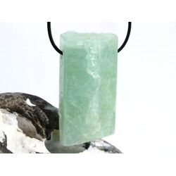 Aquamarin natur (Beryll) XXXL Kristallstab / Rohsteinform gebohrt - Sonderqualitt - Raritt - ca. 5,9 cm x 3 cm x 2,5 cm