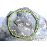 Peridot Armband / Kugelarmband Kugeln 3,5 - 4 mm -...