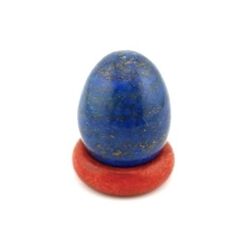 Lapislazuli - Edelstein-Ei - ca. 2,5 cm - Sonderqualit�t -