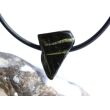 Turmalin grün (Verdelith) Trommelstein gebohrt - Rarität - ca. 1,7 cm x 1,5 cm x 0,9 cm
