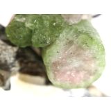 Wassermelonenturmalin XXL Kristallstäbe / Rohsteinform gebohrt - Rarität - Sonderqualität - ca. 4,2 cm x 3,2 cm x 2,3 cm