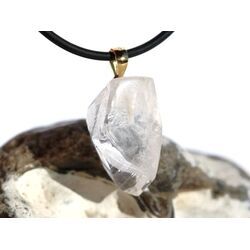 Danburit Kristall / Schmuckstein Anh�nger Silber�se vergoldet - Rarit�t - AA-Sonderqualit�t - ca. 2,8 cm x 1,4 cm x 1,3 cm