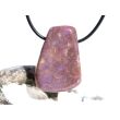 Lavendel-Jade (Jadeit) XL Schmuckstein / Scheibenstein gebohrt - schöne Qualität - Handarbeit - ca. 3,5 cm x 2,5 cm x 1 cm (Lavendeljade)