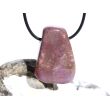 Lavendel-Jade (Jadeit) XL Schmuckstein / Scheibenstein gebohrt - schöne Qualität - Handarbeit - ca. 3,5 cm x 2,5 cm x 1 cm (Lavendeljade)