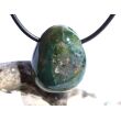 Heliotrop Trommelstein gebohrt - AA-Sonderqualität - ca. 2,4 cm x 1,9 cm x 1,2 cm