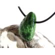 Chromdiopsid Schmuckstein Cabochon gebohrt - Sonderqualität - Handarbeit - ca. 2,6 cm x 1,6 cm x 0,8 cm (GKS)