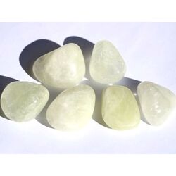 Schwefelquarz Trommelsteine - Sonderqualitt - Raritt - ca. 2,5 cm -3,2 cm / ca. 12-13 g/St (GKS)