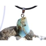 Andenopal hellblau (Chrysopal) Trommelstein Anhnger...