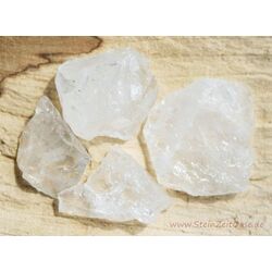 Schneequarz (Quarz weiß / Quarzit) Rohsteine - ca. 50 g - Restbestand -