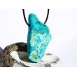 Türkis XXXL Scheibenstein gebohrt (stab.) - Sonderqualität - ca. 5,8 cm x 3,6 cm x 1,1 cm