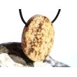 Aragonit-Calcit XXL Schmuckstein Cabochon / Scheibenstein gebohrt - Sonderqualität - ca. 3,9 cm x 3 cm x 0,9 cm