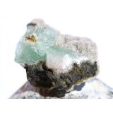 Apophyllit grün Kristallstufe / Rohstein - Rarität - ca. 3,6 cm x 2,6 cm x 2,2 cm