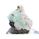 Apophyllit grün Kristallstufe / Rohstein - Rarität - ca. 3,6 cm x 2,6 cm x 2,2 cm
