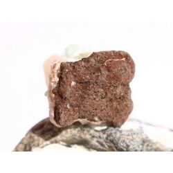 Apophyllit grn mit Stilbit Kristallstufe / Rohstein - Raritt - ca. 2,8 cm x 2,5 cm x 3,6 cm