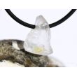 Goshenit (Beryll) Kristall / Rohsteinform angetrommelt gebohrt - Sonderqualität - Rarität - ca. 1,8 cm x 1,5 cm x 0,8 cm (Trommelstein)