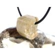 Apatit grün Kristall / Rohsteinform gebohrt - Rarität - Sonderqualität - ca.1,8 cm x 1,6 cm x 1,5 cm