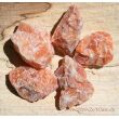 Calcit rotorange (Orchideencalcit) Rohsteine - ca. 100 g