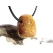 Ozeanachat Trommelstein gebohrt (Ozeanchalcedon / Ozeanjaspis) - ca. 2,2 cm x 1,8 cm x 1,5 cm
