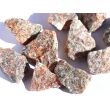 Calcit rotorangegrau (Orchideencalcit / Feuercalcit) Rohsteine - ca. 50 g - Restbestand -