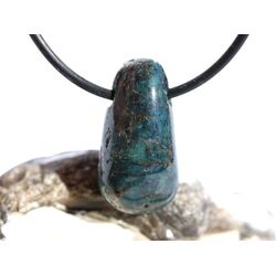 Apatit blau natur Schmuckstein Cabochon / Trommelstein...