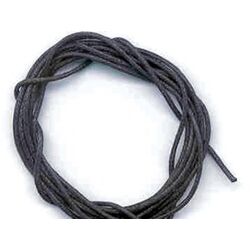 Baumwollband schwarz - ca. 1,5 mm Durchm. x ca. 98 cm