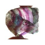 Fluorit bunt "Regenbogenfluorit" Rohsteine groß - ca. 150 g - Restbestand -