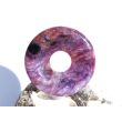Charoit Donut Edelstein - Sonderqalität - Rarität - 40 mm (7 mm stark)
