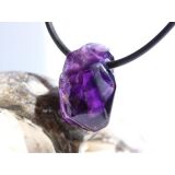 Amethyst dunkel "Morion" Kristalspitze /...