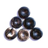 Hypersthen Donut 40 mm (6-7 mm stark)