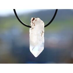 Bergkristall Phantomquarz XL Kristallstab /...