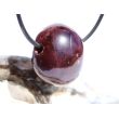 Granat rot "Sterngranat" Almandin Trommelstein gebohrt - Sonderqualität - Rarität - ca. 2,6 cm x 2,2 cm x 1,6 cm - Sonderpreis wg. Makel -