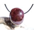 Granat rot "Sterngranat" Almandin Trommelstein gebohrt - Sonderqualität - Rarität - ca. 2,6 cm x 2,2 cm x 1,6 cm - Sonderpreis wg. Makel -