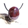 Granat rot "Sterngranat" Almandin Trommelstein gebohrt - Sonderqualität - Rarität - ca. 2,6 cm x 2,2 cm x 1,6 cm - Sonderpreis wg. Makel -