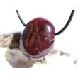 Granat rot "Sterngranat" Almandin Trommelstein gebohrt - Sonderqualität - Rarität - ca. 2,6 cm x 2,2 cm x 1,6 cm - Sonderpreis wg. Makel -