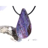 Sugilith mit Richterit XXL Schmuckstein Cabochon /...