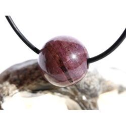 Sugilith Kugel gebohrt - Rarit�t - Sonderqualit�t - ca.17 mm