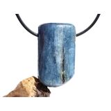 Disthen blau Silberschimmer XL Schmuckstein /...