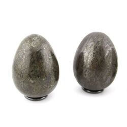 Markasit - Edelstein-Eier - ca. 4,8 - 5,1 cm