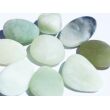 Serpentin (edel) Wassersteine-Sonderqualität / Trommelsteine roh (Jade) - ca. 100 g