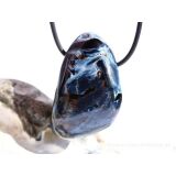Pietersit XXL Trommelstein gebohrt - AA-Sonderqualität - Rarität - ca. 4,2 cm x 2,5 cm x 2,5 cm