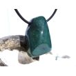 Heliotrop Schmuckstein facettiert, gebohrt - Sonderqualität - ca. 2,7 cm x 1,8 cm x 1,3 cm