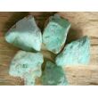 Chrysopras Wassersteine-Sonderqualität - Rarität - / Rohsteine extra angetrommelt - ca. 50 g